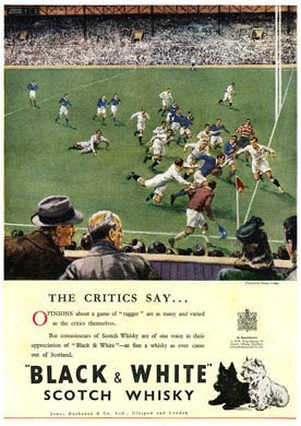 Twickenham Whisky Ad