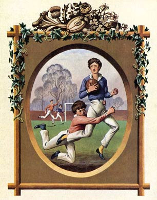 Webb-Ellis at Rugby, 1823