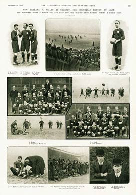 Wales Beat The All Blacks, 1905