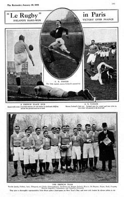 Le Rugby, France v Ireland, 1912