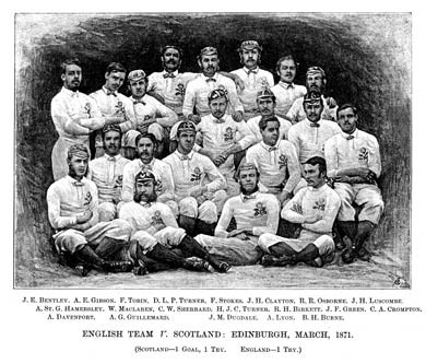 The First England Team, 1871
