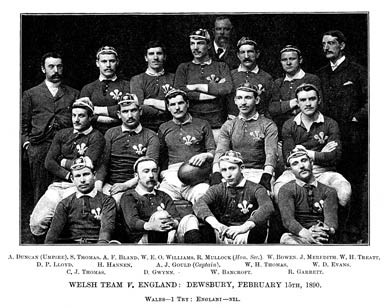 Wales, v England, 1890