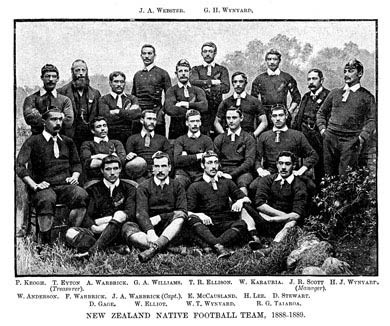 Maori Touring Team, 1888