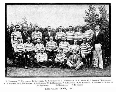 British Team, South Africa, 1891