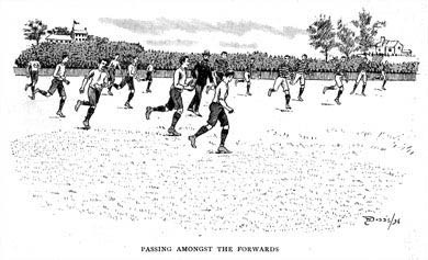 Passing Amongst The Forwards, 1896