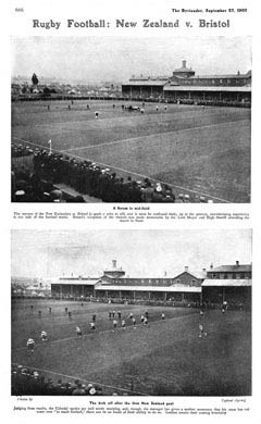 Bristol v New Zealand, 1905