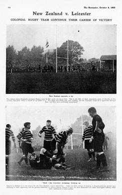 Leicester v New Zealand, 1905