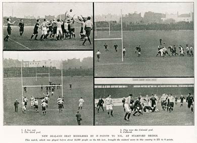 Middlesex v New Zealand, 1905