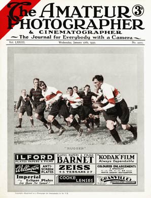 Amateur Photographer Rugby
