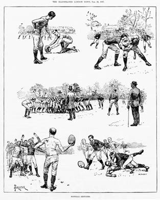 Football Sketches 1887
