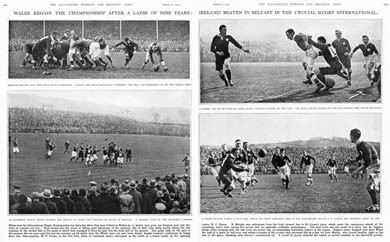 Ireland v Wales, 1931