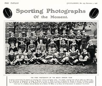 Springbok Tourists 1906