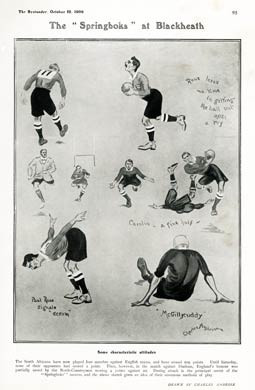 South Africa v Blackheath, 1906