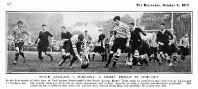 Somerset v South Africa, 1912