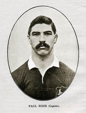 Paul Roos, Springbok Captain 1906