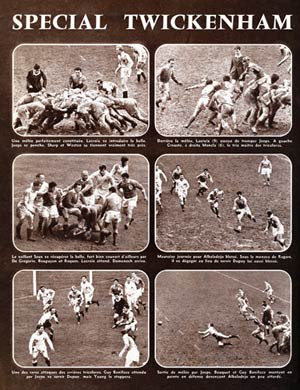 England v France, Twickenham, 1961