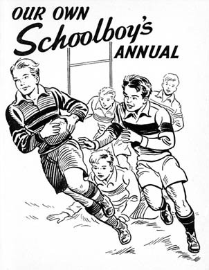 Schoolboys Annual, Rugby, 1955