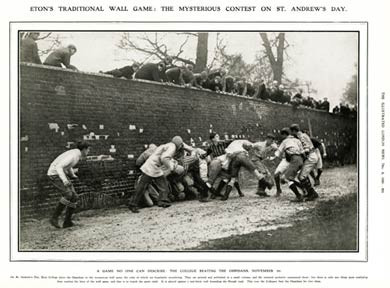 Eton Wall Game, 1906