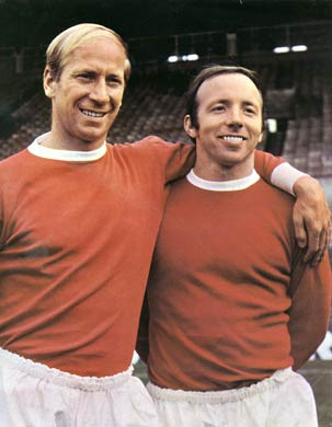 Bobby Charlton & Nobby Stiles, 1968