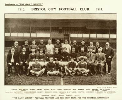 Bristol City Team Photo, 1913