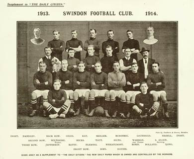 Swindon Town FC, 1913