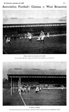 Chelsea v West Bromwich, 1905