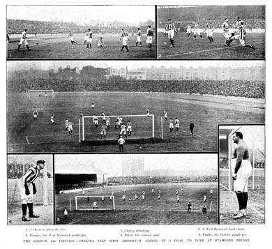 Chelsea v West Bromwich, 1905