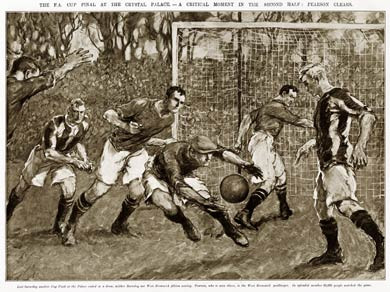 Barnsley v West Brom, FA Cup, 1912