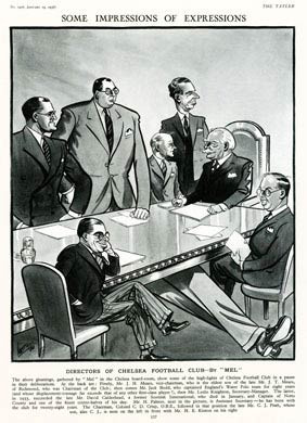 Directors of Chelsea FC, 1938