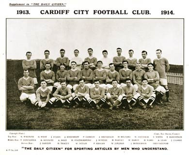 Cardiff City FC, 1913