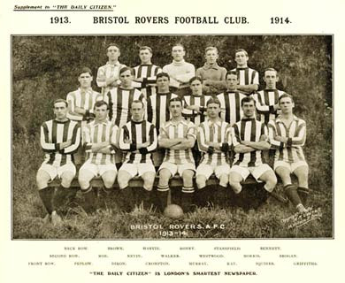 Bristol Rovers FC, 1913