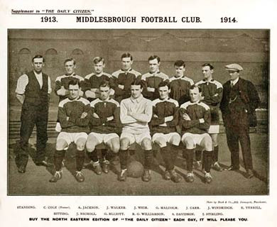 Middlesbrough FC, 1913