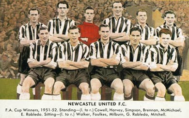 Newcastle United FC, 1952