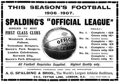 Spalding Football, 1906