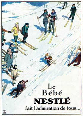 Nestle, Baby Skiing
