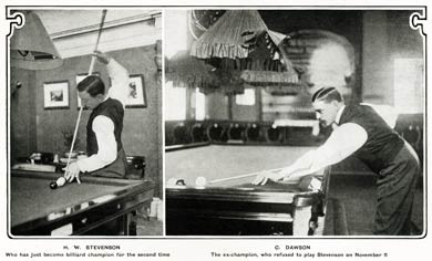 Edwardian Billiards Champions