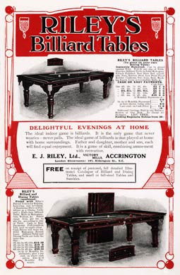 Riley's Billiard Tables