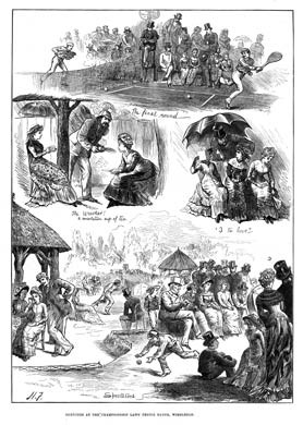 Wimbledon Tennis, 1879