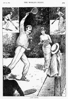 Lawn Tennis, 1884