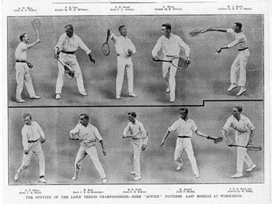 Wimbledon Opens, 1905