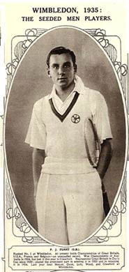 Fred Perry, Wimbledon, 1935