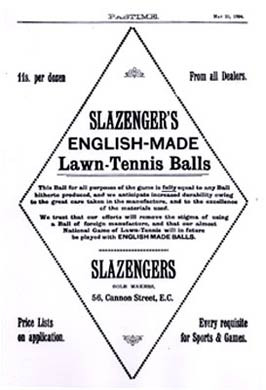 Slazenger's Balls, 1894