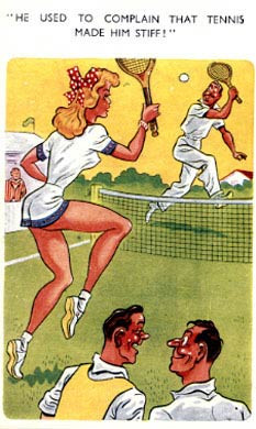 Tennis Made Him Stiff!