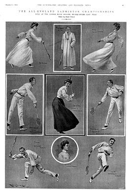 All England Badminton, 1905