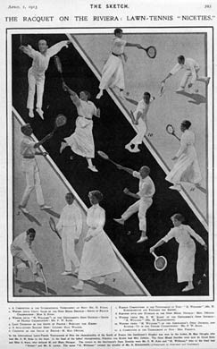 Racquet on the Riviera, 1913
