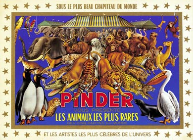 Pinder Circus Animals