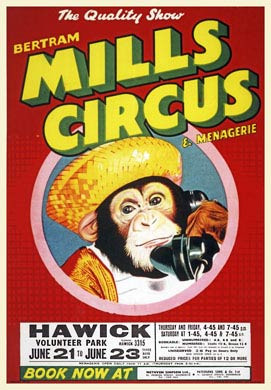 Bertram Mills Circus, Chimp