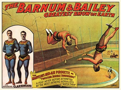 Barnum and Bailey, Clarkonians, 1904