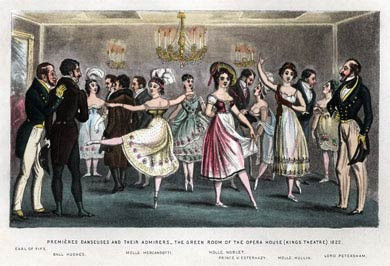 Green Room, Opera House, 1822