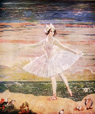 Anna Pavlova, by William Orpen